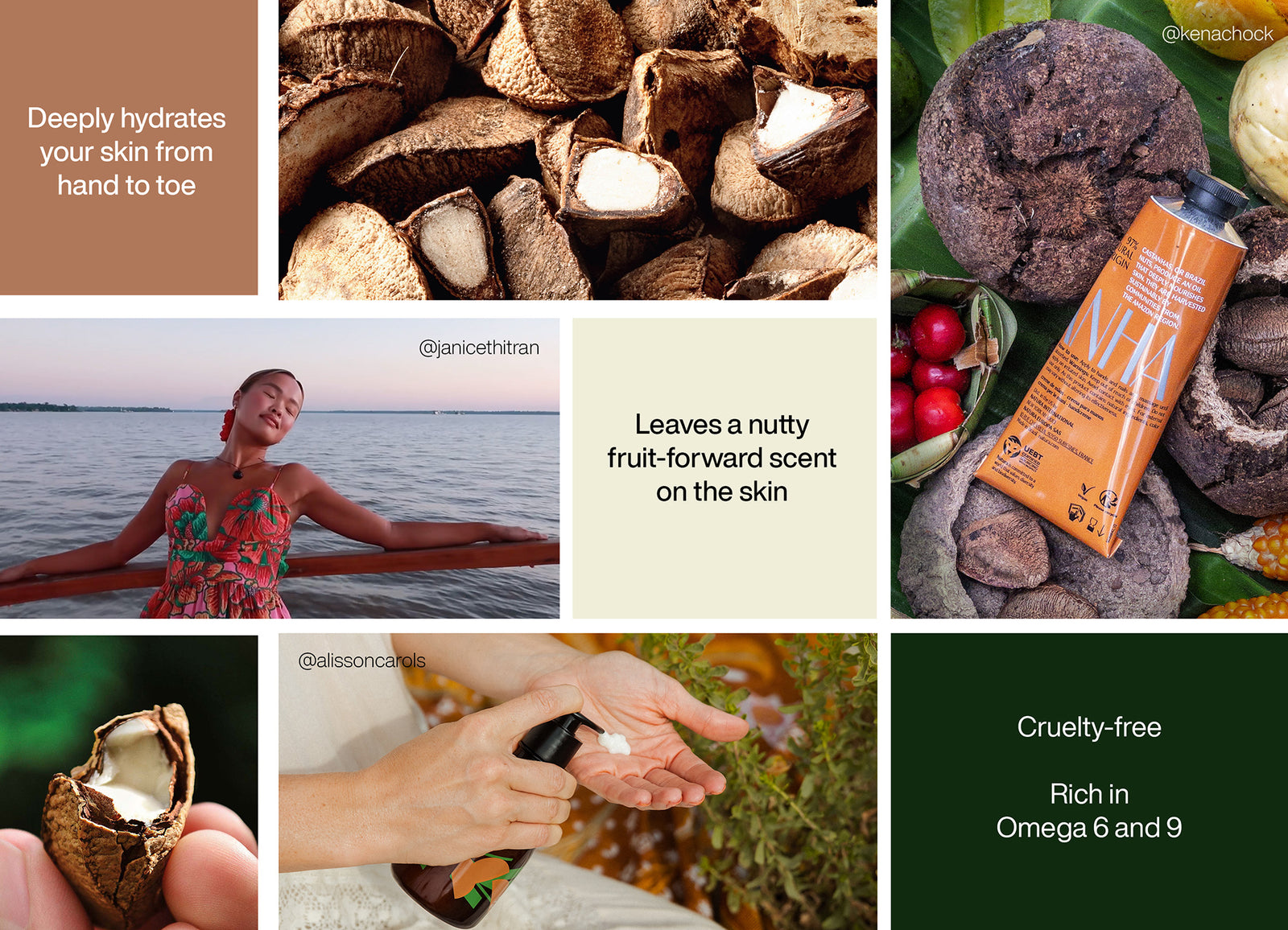 Your Brazil nut anti-dryness line