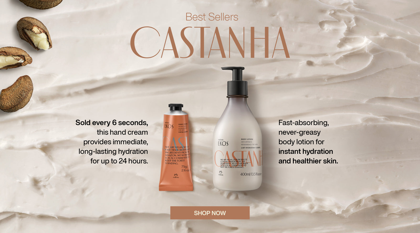 Best Sellers Castanha