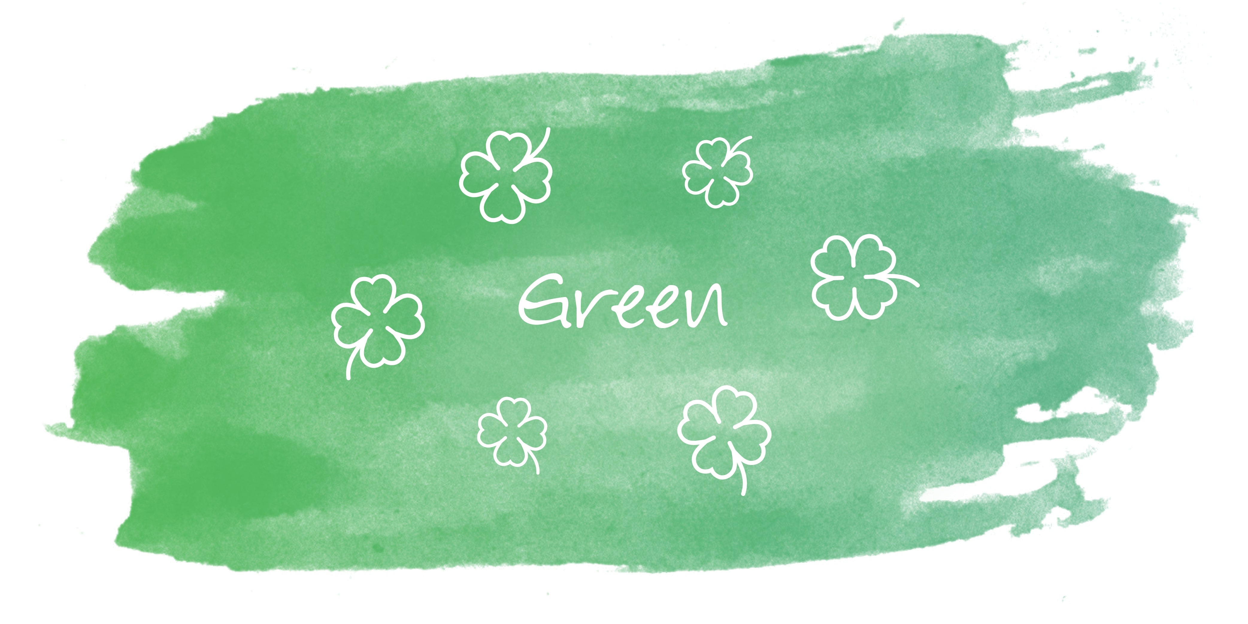 Green Color Swoosh