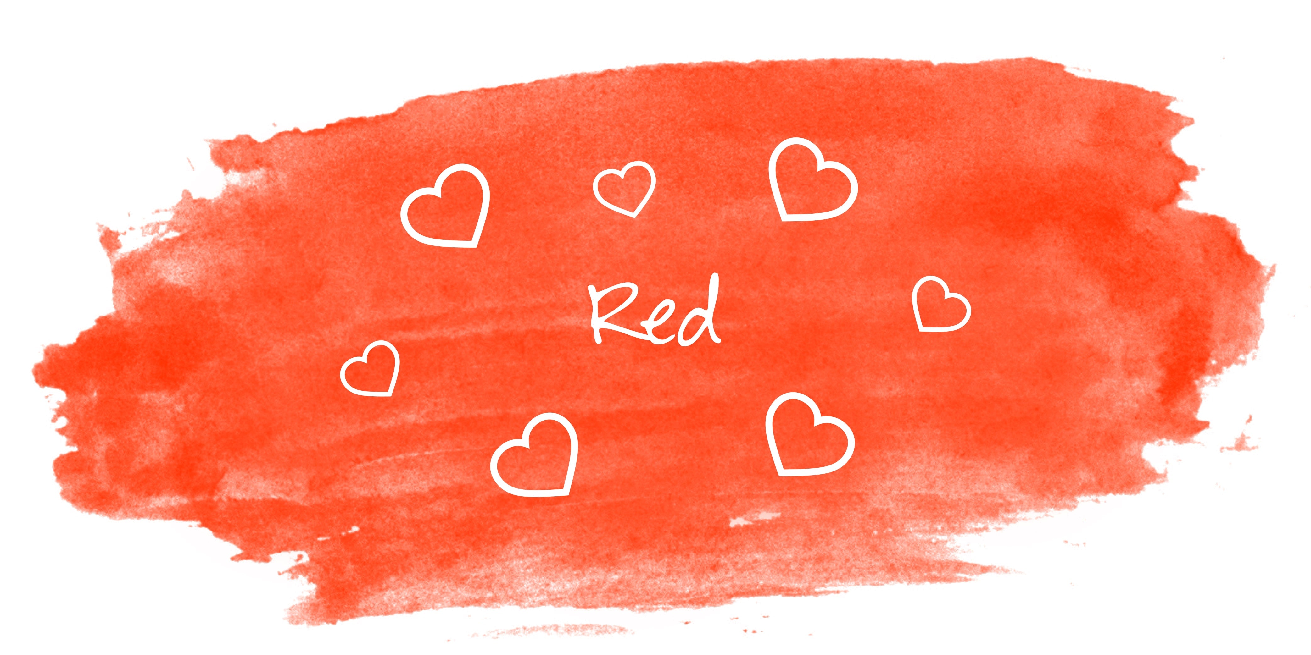Red Color Swoosh