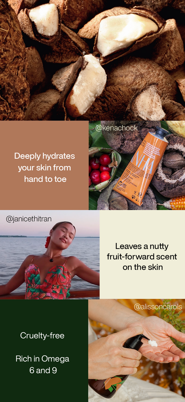 Your Brazil nut anti-dryness line