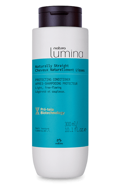 Protecting Conditioner for Straight Hair Lumina - Natura