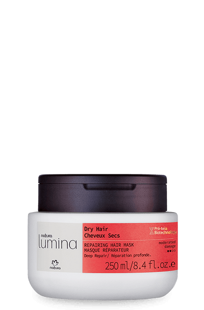 Repairing Mask for Dry Hair Lumina - Natura