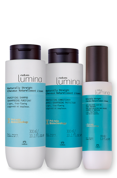 Lumina straight hair complete care