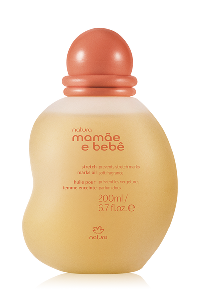 Mom Stretch Marks Oil - Mamãe e Bebê - 200 ml